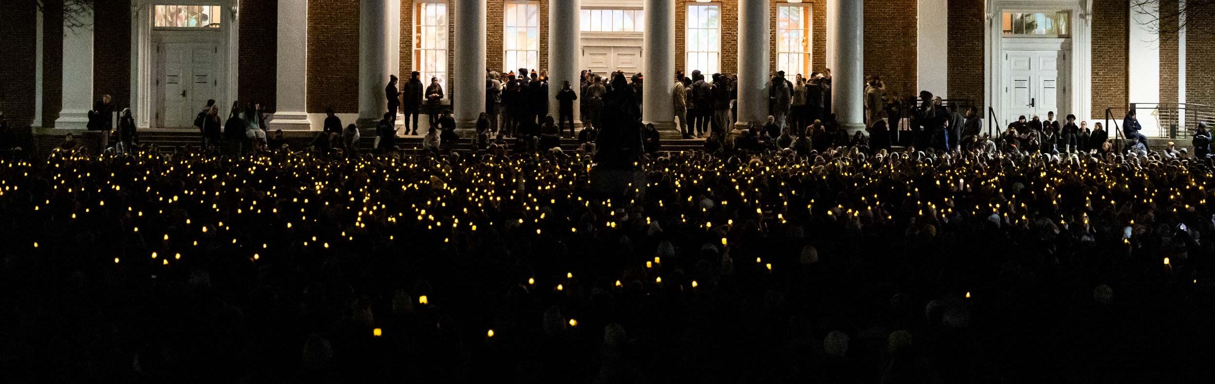 student vigil