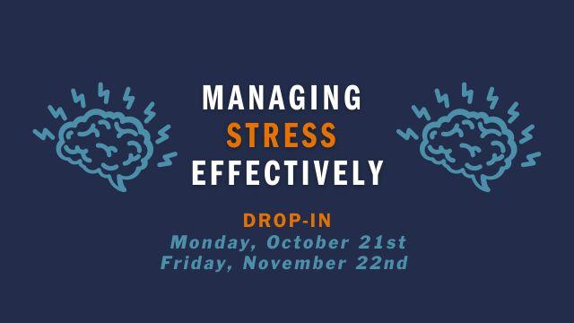 managing stress effectively