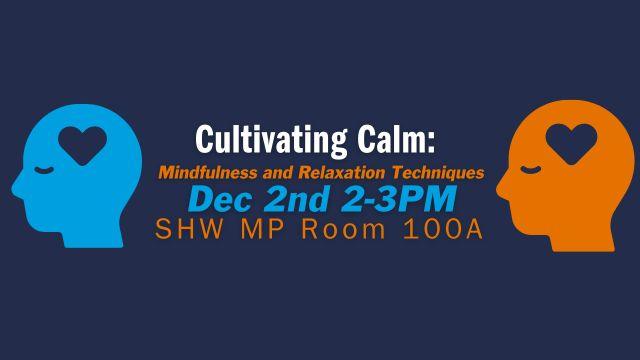 Cultivating Calm event information